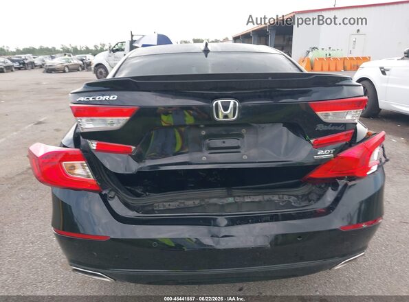 1HGCV2F93KA033735 2019 HONDA ACCORD Black 