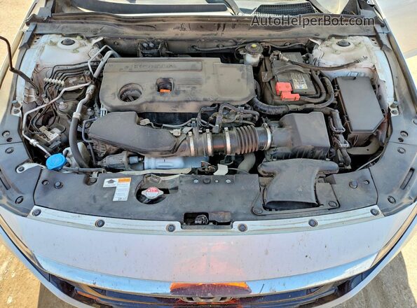 1HGCV2F93LA030884 2020 HONDA ACCORD White Вид задньої частини салону