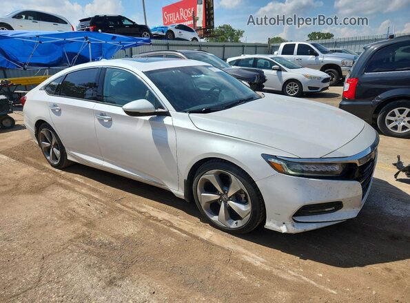 1HGCV2F93LA030884 2020 HONDA ACCORD White Передня права чверть