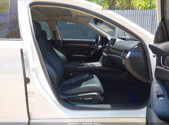 1HGCV2F93MA006795 2021 HONDA ACCORD White Вид салону спереду
