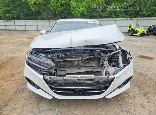 1HGCV2F93MA010930 2021 HONDA ACCORD White Դիմացի տեսք
