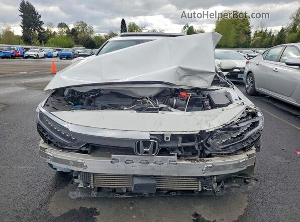 1HGCV2F93NA007544 2022 HONDA ACCORD White Դիմացի տեսք