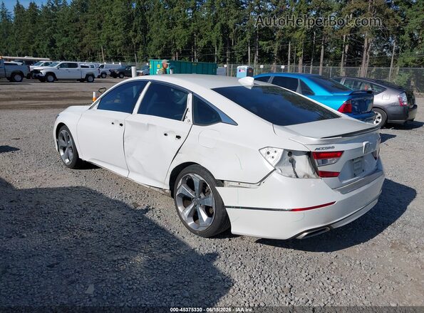 1HGCV2F94JA008065 2018 HONDA ACCORD White უკანა მარცხენა