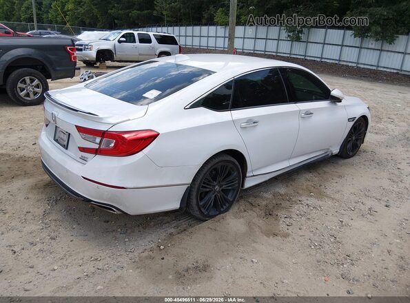 1HGCV2F94JA031264 2018 HONDA ACCORD White Tył prawy