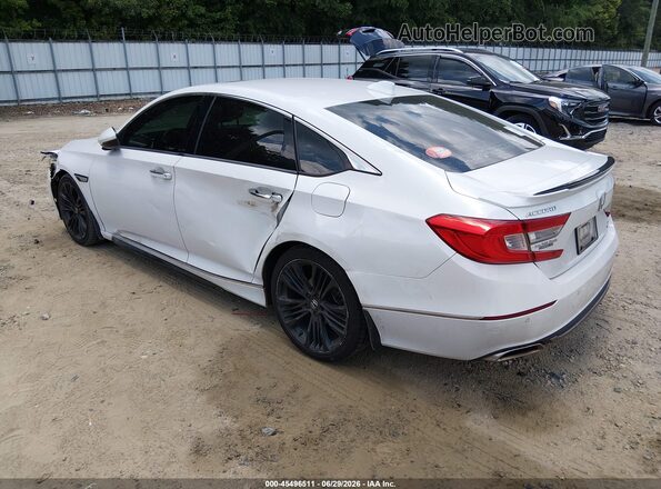 1HGCV2F94JA031264 2018 HONDA ACCORD White Tył lewy
