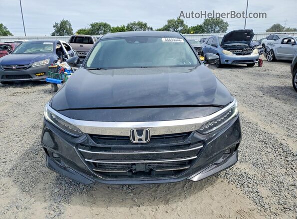 1HGCV2F94MA030815 2021 HONDA ACCORD Черный 