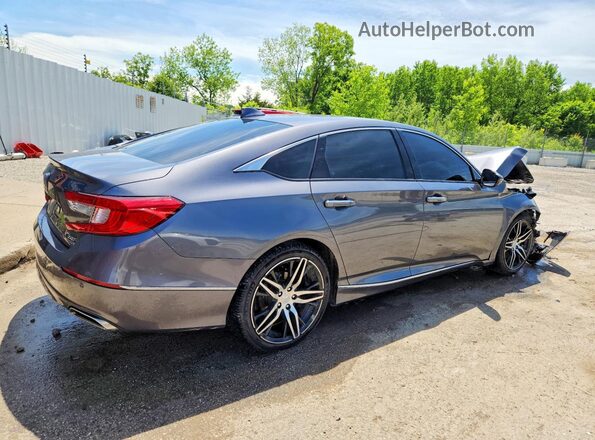 1HGCV2F94NA011876 2022 HONDA ACCORD Серый Задняя правая четверть
