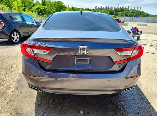1HGCV2F94NA011876 2022 HONDA ACCORD Серый Вид сзади