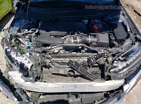 1HGCV2F94NA011876 2022 HONDA ACCORD Серый Вид задней части салона