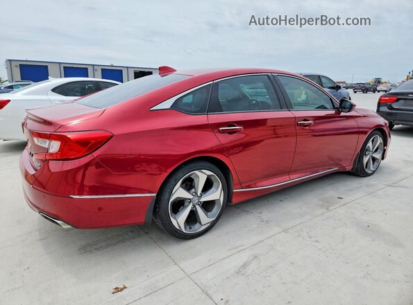 1HGCV2F95JA035016 2018 HONDA ACCORD Red Rear right
