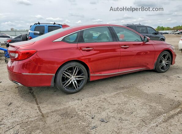 1HGCV2F96MA028757 2021 HONDA ACCORD Red Trasero derecho