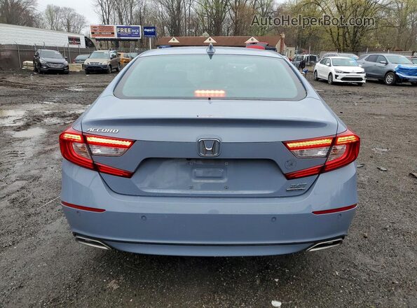 1HGCV2F96NA013113 2022 HONDA ACCORD Gray Vista trasera