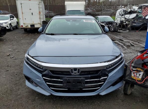 1HGCV2F96NA013113 2022 HONDA ACCORD Gray Vista frontal