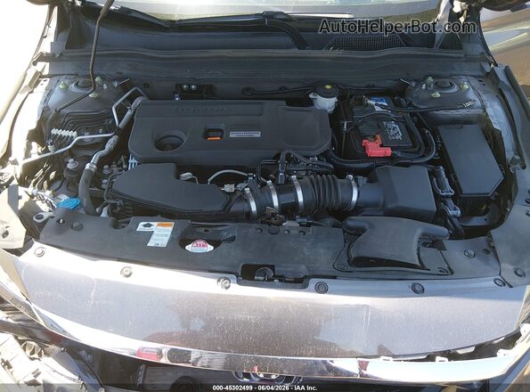 1HGCV2F97KA020860 2019 HONDA ACCORD Gray Widok z tyłu
