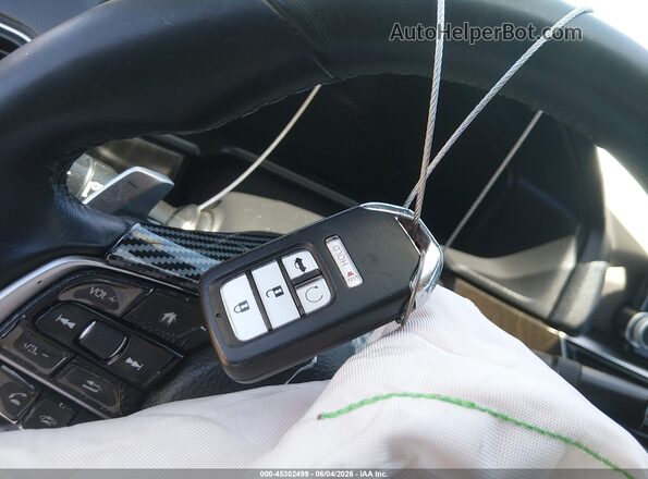 1HGCV2F97KA020860 2019 HONDA ACCORD Gray Widok deski rozdzielczej