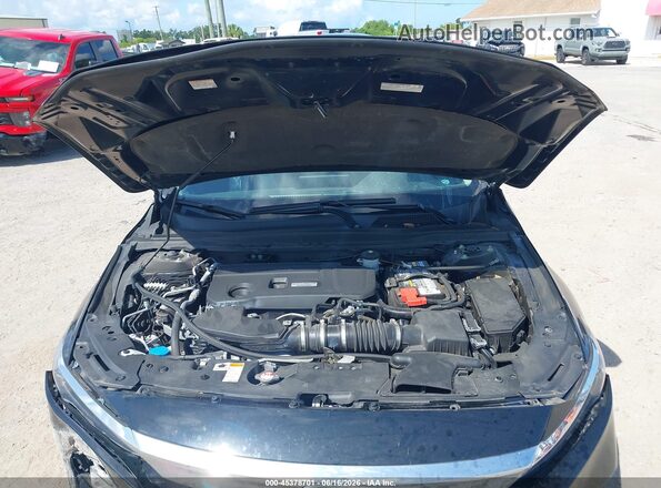 1HGCV2F97LA028782 2020 HONDA ACCORD Black უკანა ხედი