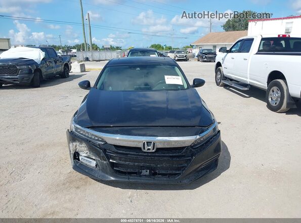 1HGCV2F97LA028782 2020 HONDA ACCORD Black ხელსაწყოთა პანელის ხედი