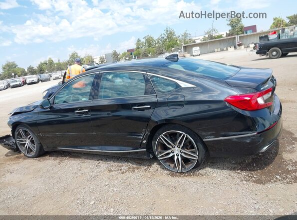 1HGCV2F97MA019453 2021 HONDA ACCORD Black Սալոնի 360 աստիճան տեսք