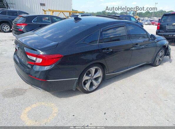 1HGCV2F98JA010904 2018 HONDA ACCORD Black Trasero derecho