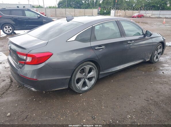 1HGCV2F98KA027185 2019 HONDA ACCORD Gray უკანა მარჯვენა