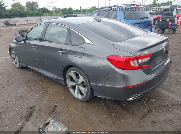 1HGCV2F98KA027185 2019 HONDA ACCORD Gray უკანა მარცხენა