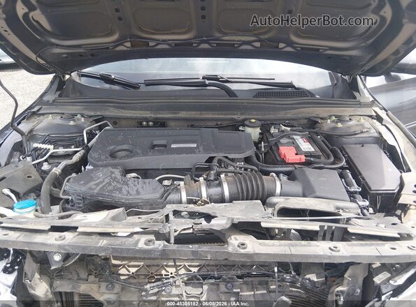 1HGCV2F9XJA018387 2018 HONDA ACCORD Gray Вид ззаду