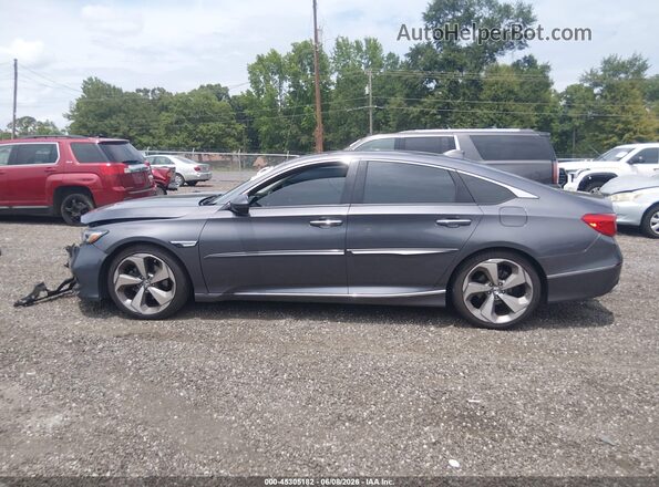 1HGCV2F9XJA018387 2018 HONDA ACCORD Gray Панорамний вид салону 360°