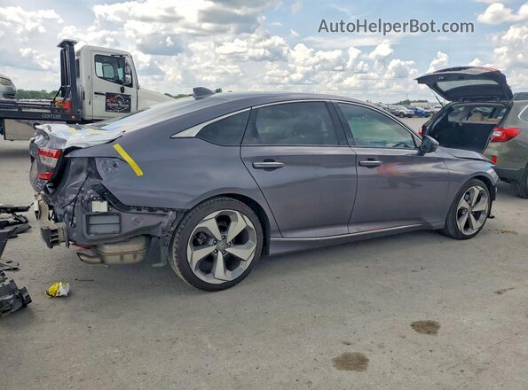 1HGCV2F9XLA002693 2020 HONDA ACCORD Gray Trasero derecho