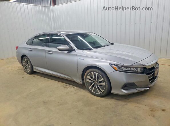 1HGCV3F10MA012991 2021 HONDA ACCORD Silver Front right