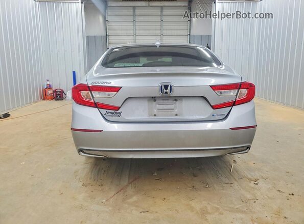 1HGCV3F10MA012991 2021 HONDA ACCORD Silver Rear view
