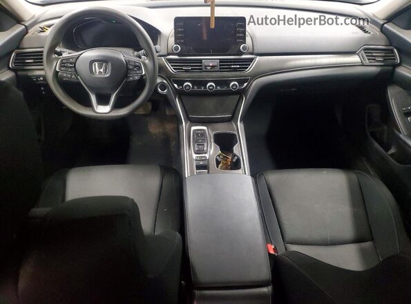 1HGCV3F10MA012991 2021 HONDA ACCORD Silver Dashboard view