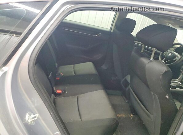 1HGCV3F10MA012991 2021 HONDA ACCORD Silver Rear seats view