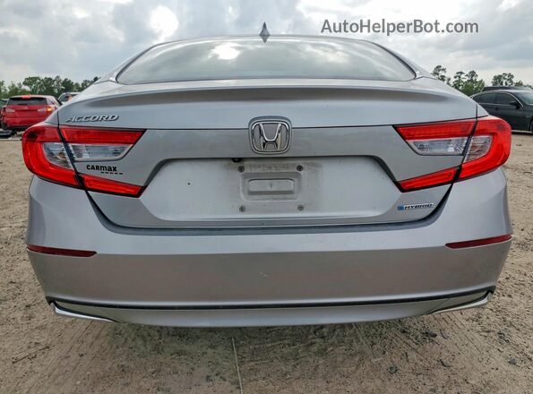 1HGCV3F12JA005651 2018 HONDA ACCORD Серебряный Вид сзади