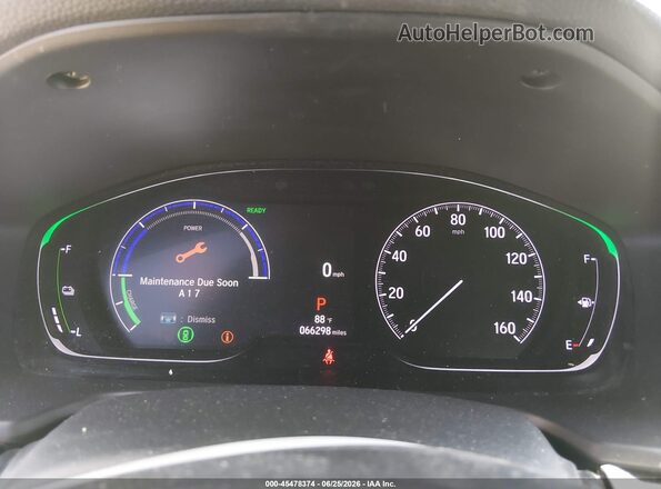 1HGCV3F12MA005458 2021 HONDA ACCORD White Հետևի նստատեղերի տեսք