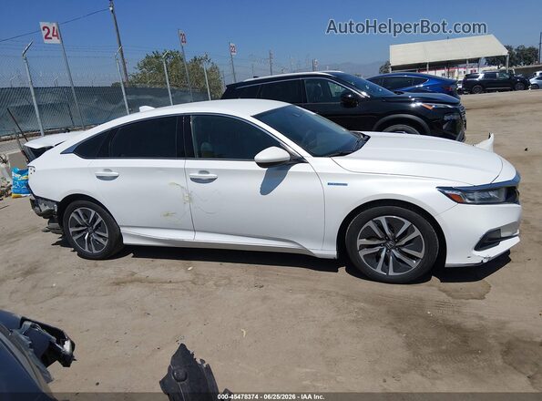 1HGCV3F12MA005458 2021 HONDA ACCORD White Սալոնի 360 աստիճան տեսք