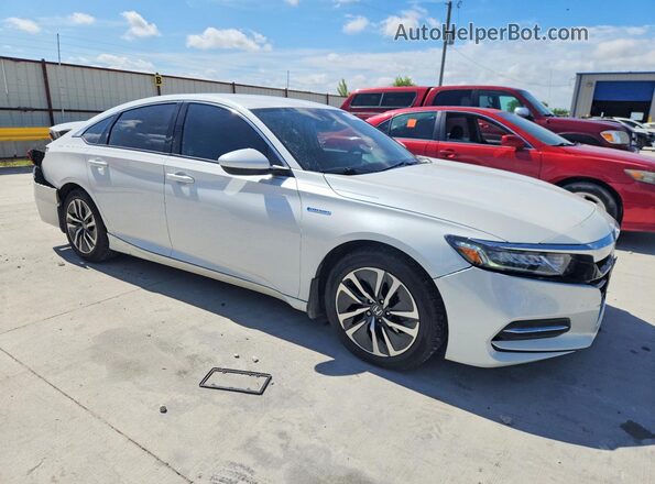 1HGCV3F13JA000376 2018 HONDA ACCORD White Przód prawy