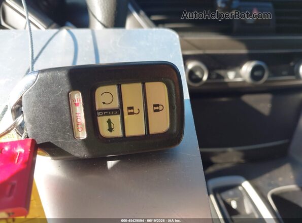 1HGCV3F14JA013203 2018 HONDA ACCORD Beige Вид панелі приладів