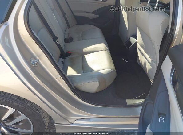 1HGCV3F14JA013203 2018 HONDA ACCORD Beige Вид наклейки з VIN-кодом