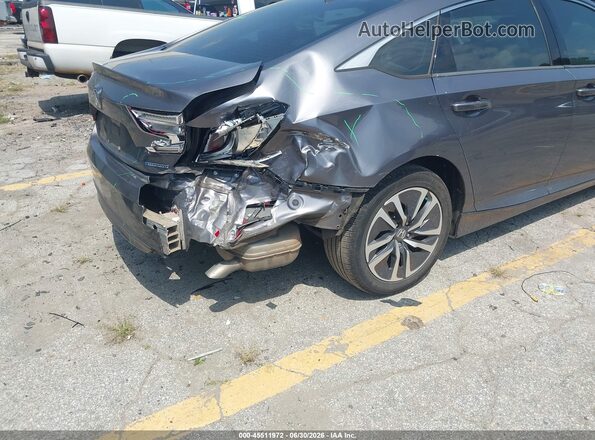 1HGCV3F15LA016873 2020 HONDA ACCORD Gray წინა ხედი