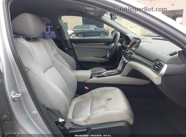 1HGCV3F16LA005459 2020 HONDA ACCORD Silver წინა სალონის ხედი