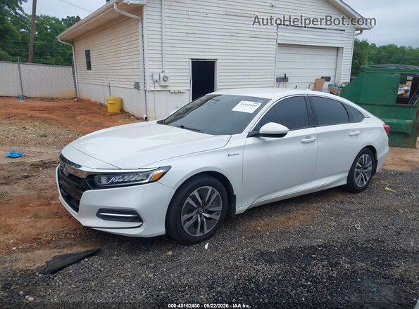 1HGCV3F17JA000882 2018 HONDA ACCORD HYBRID White 