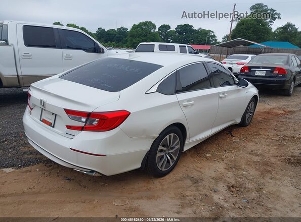 1HGCV3F17JA000882 2018 HONDA ACCORD HYBRID White 