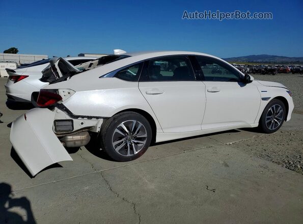 1HGCV3F18KA020320 2019 HONDA ACCORD White Задня права чверть