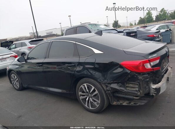 1HGCV3F18MA017646 2021 HONDA ACCORD HYBRID Black 