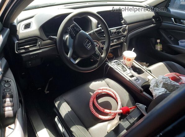 1HGCV3F19MA017753 2021 HONDA ACCORD Черный 