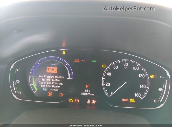 1HGCV3F1XLA005044 2020 HONDA ACCORD Blue Հետևի նստատեղերի տեսք