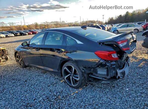 1HGCV3F20NA044074 2022 HONDA ACCORD Black 