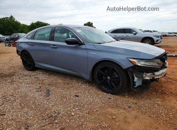 1HGCV3F24NA009778 2022 HONDA ACCORD Gray Przód prawy