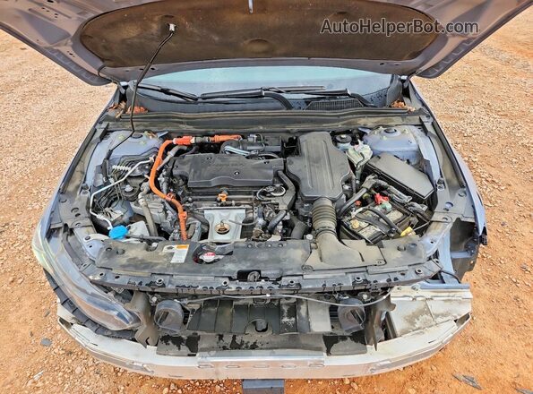 1HGCV3F24NA009778 2022 HONDA ACCORD Gray Widok wnętrza z tyłu