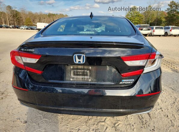 1HGCV3F25NA045785 2022 HONDA ACCORD Black Հետևի տեսք